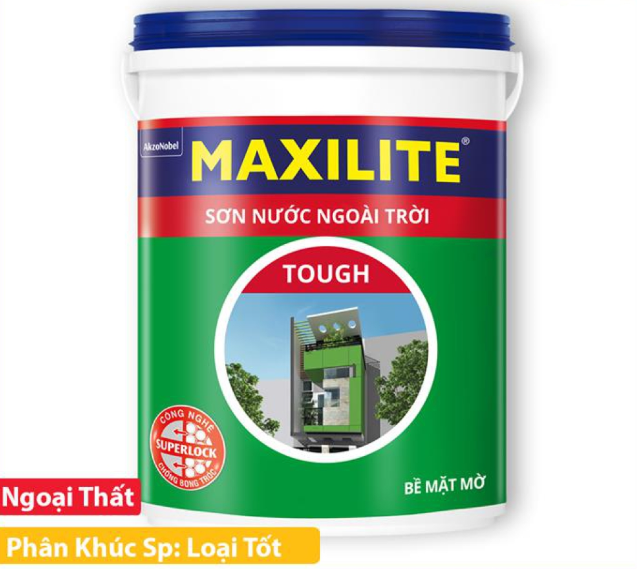 Sơn Nước Ngoài Trời Maxilite Tough