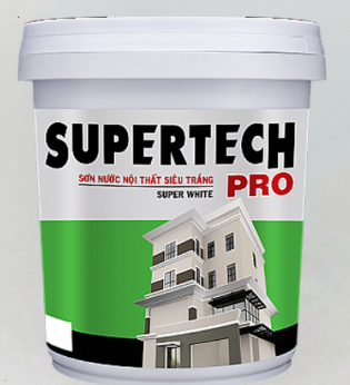 SƠN NƯỚC NỘI THẤT SIÊU TRẮNG SUPERTECH PRO