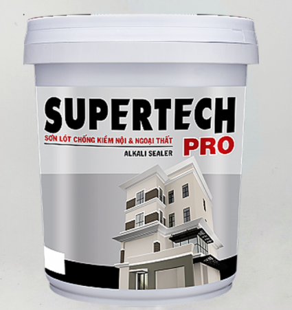 SƠN LÓT NỘI VÀ NGOẠI THẤT SUPERTECH PRO