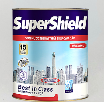SƠN NGOẠI THẤT SIÊU CAO CẤP SUPERSHIELD - BÓNG