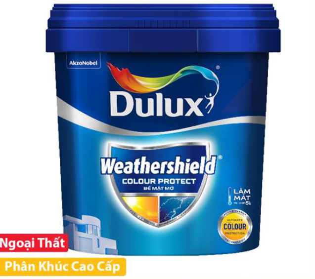 sơn ngoại thất dulux weathershield color protect
