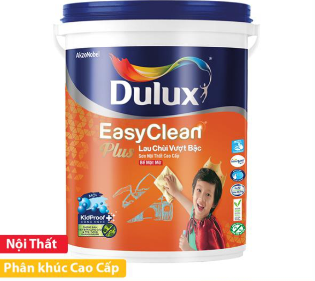 Sơn Nội Thất Dulux EasyClean Plus Lau Chùi Vượt Bậc
