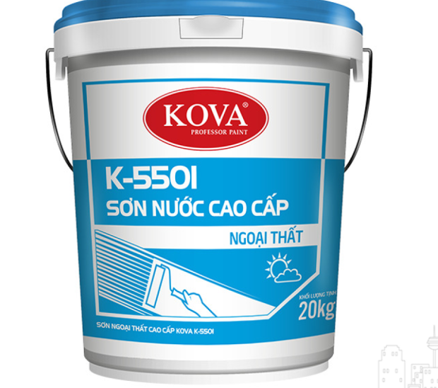 SƠN NGOẠI THẤT CAO CẤP KOVA K-5501