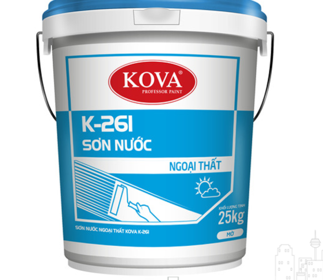SƠN NƯỚC NGOẠI THẤT KOVA K-261