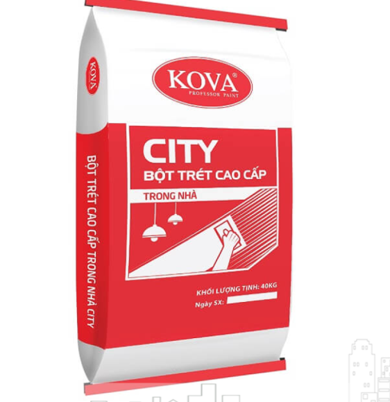 BỘT TRÉT NỘI THẤT KOVA CITY