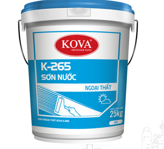 SƠN NGOẠI THẤT KOVA K-265