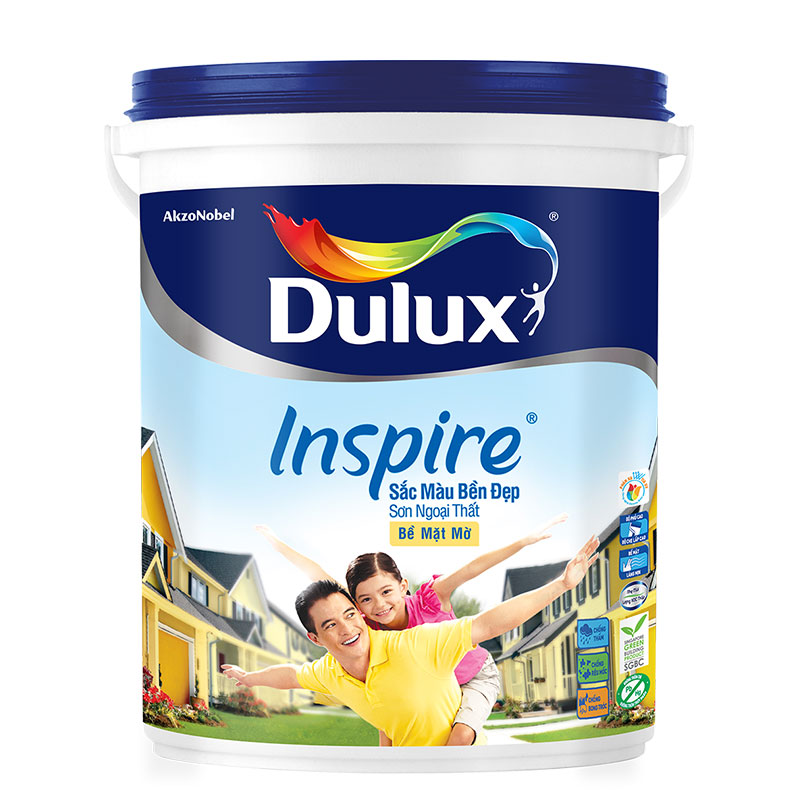 Dulux Weathershield Colour Protect Bề Mặt Mờ