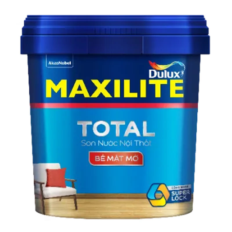 Sơn nước ngoài trời MAXILITE TOUGH Bề mặt Bóng mờ 28CB - 5L