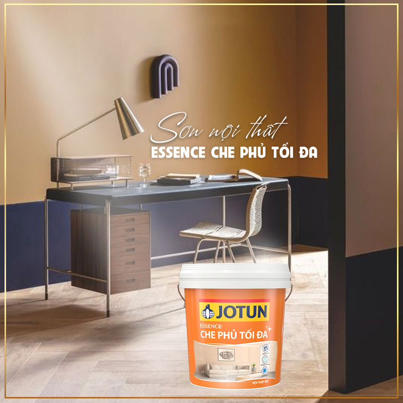 Sơn nội thất Essence che phủ tối đa